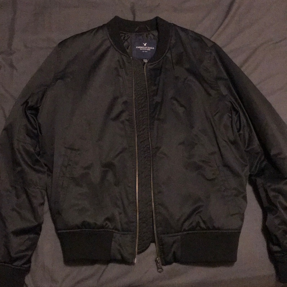 American eagle bomber jacket